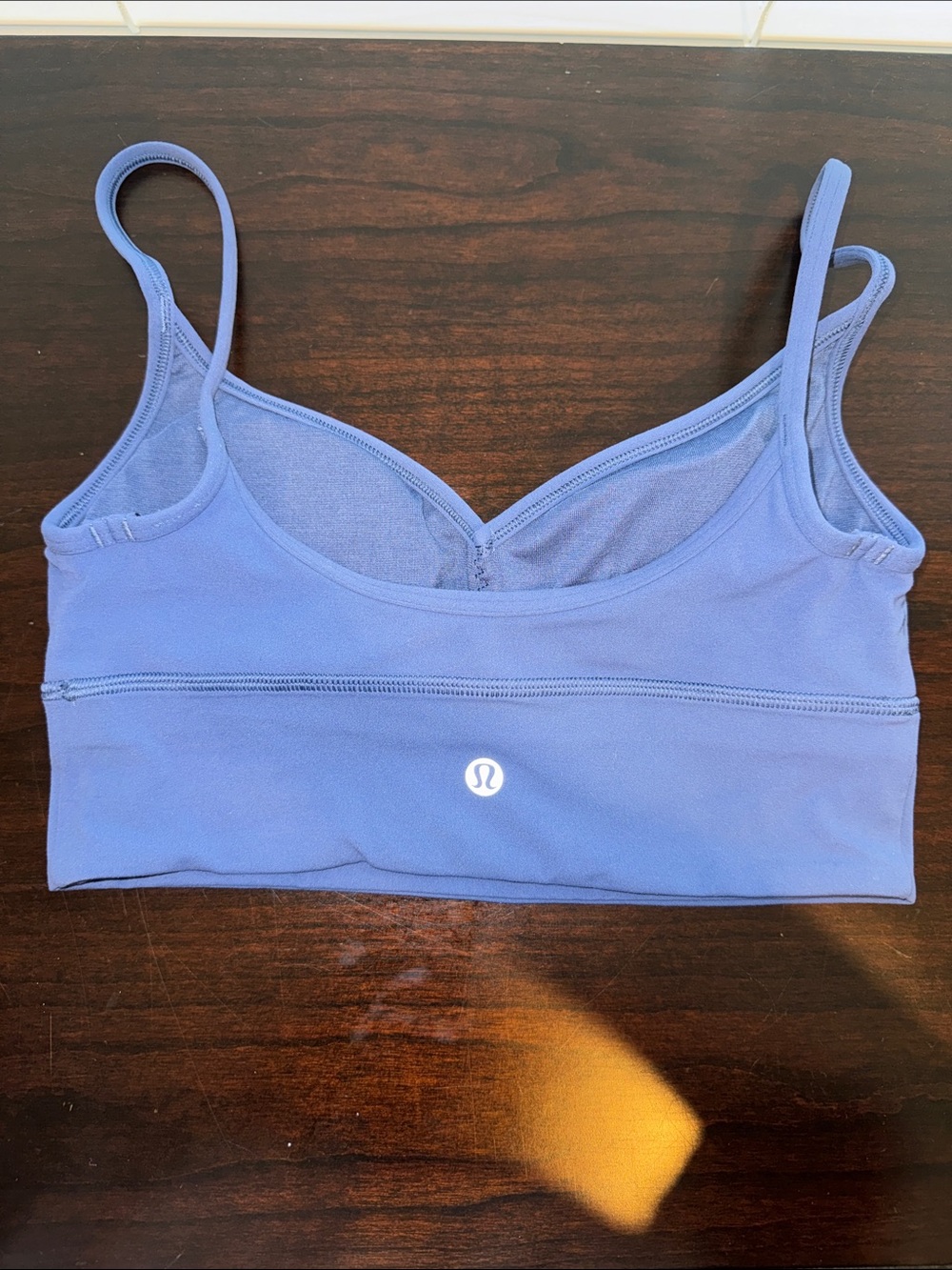 Lululemon Align Sweetheart Sports Bra - A/B cup - Size 6 - Pitch Blue - Picture 2 of 3